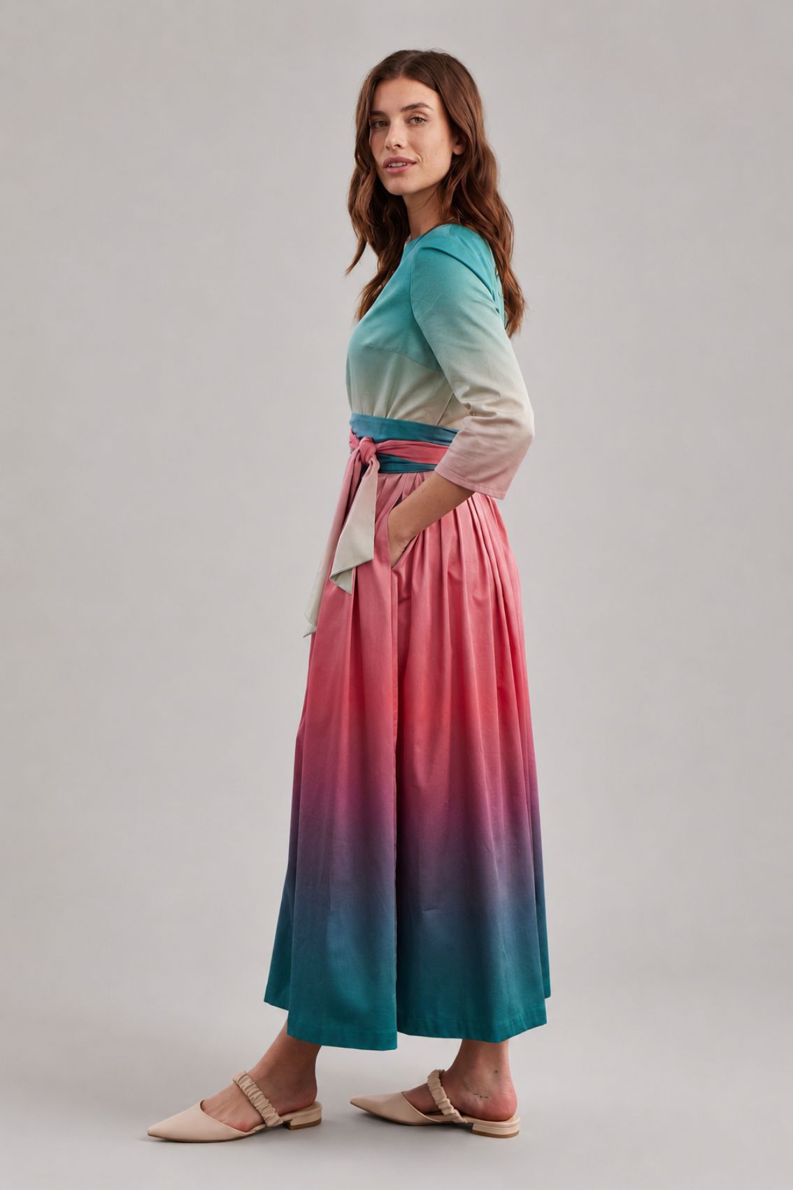 Gradient Maxi Dress