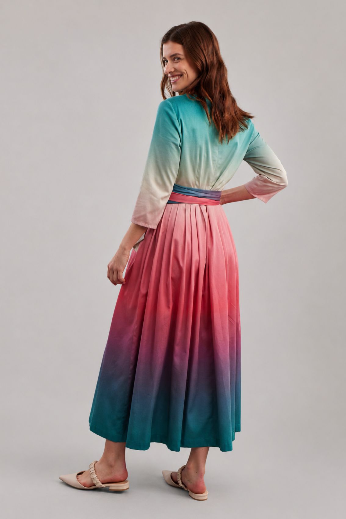Gradient Maxi Dress