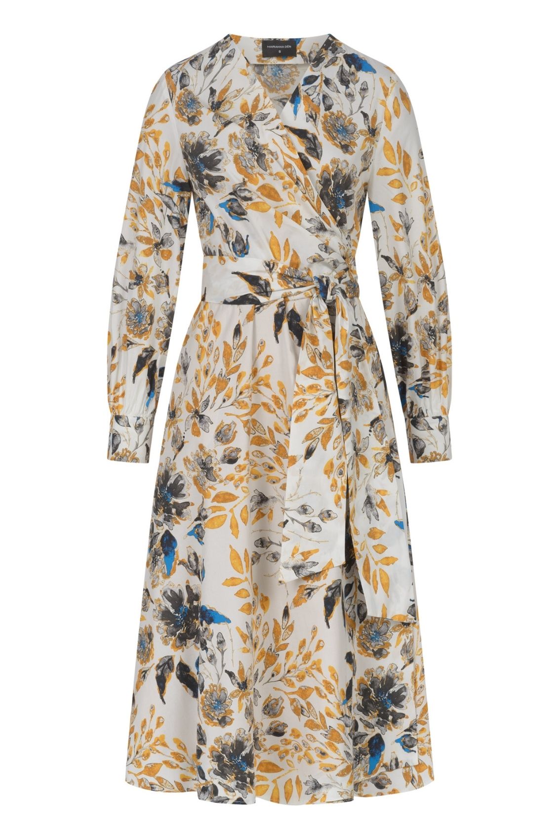 Wickelkleid Herbstgarten