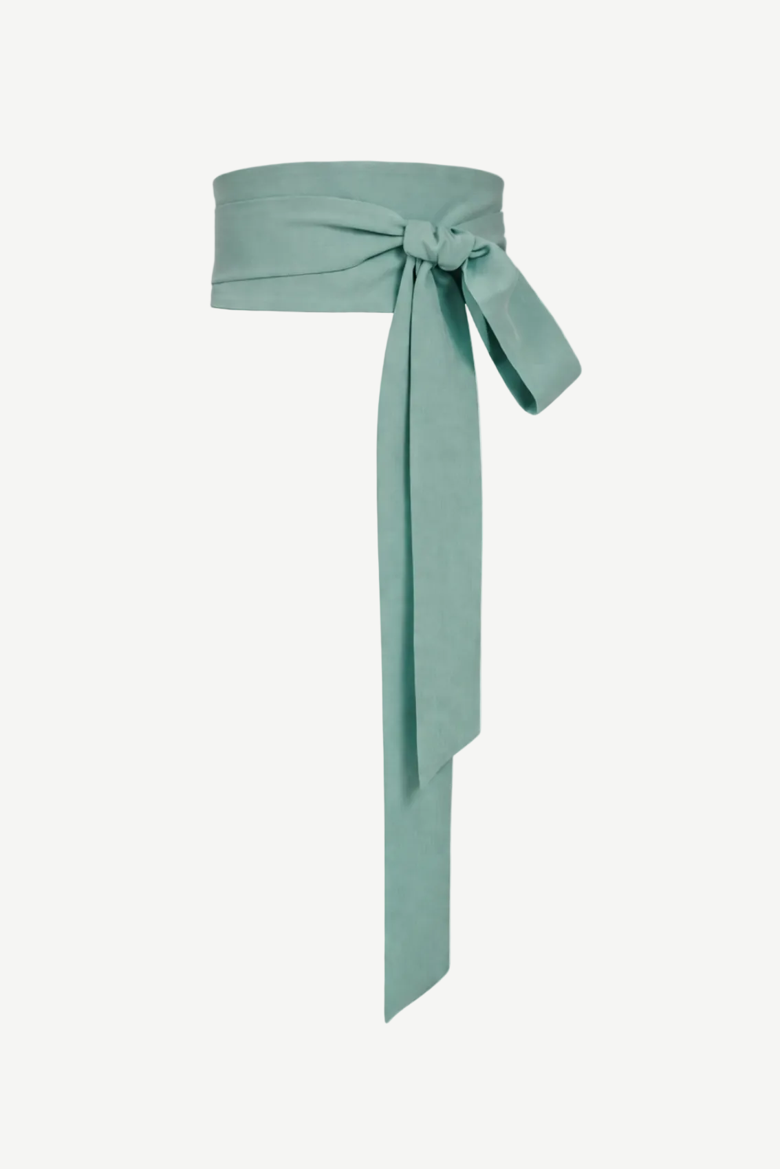 Mint Green Tie Belt