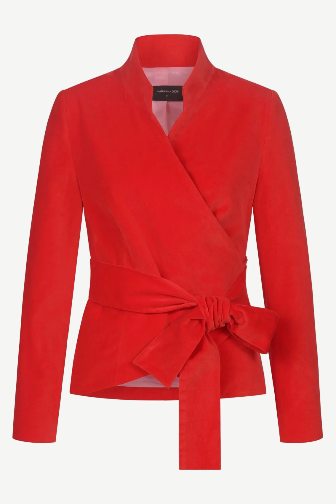Wrap Jacket Red-Velvet