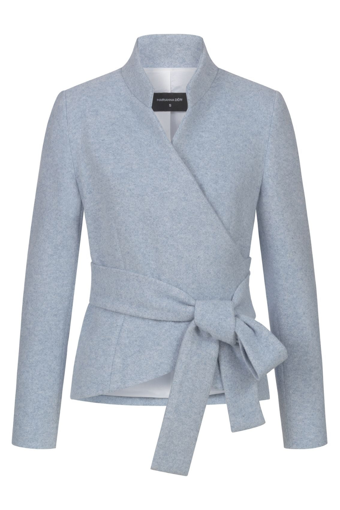 Wickel-Jacke Hellblau