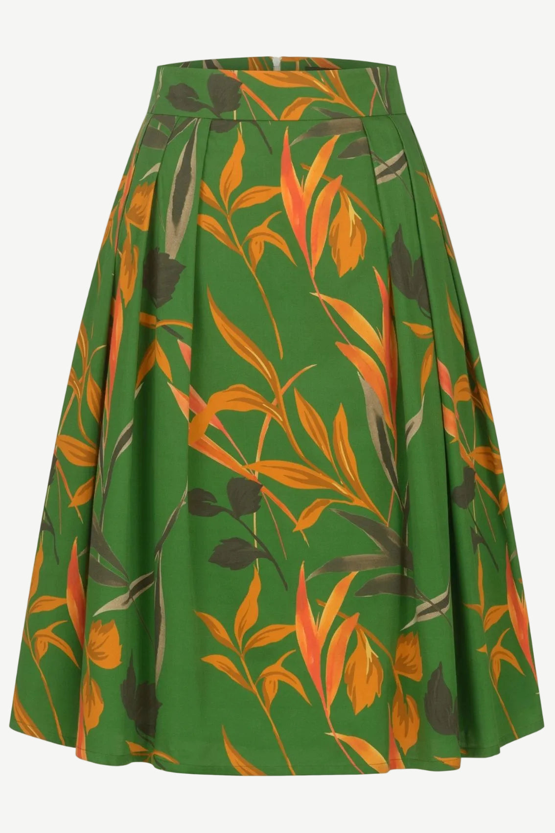Autumn Leaves Midi Skirt