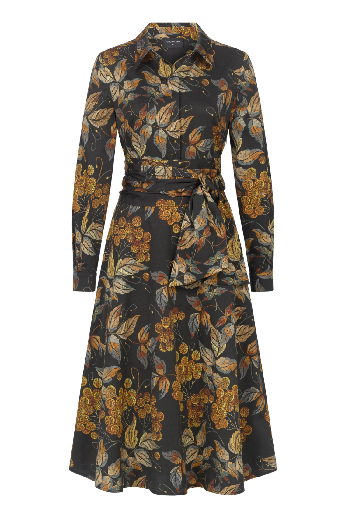 Kleid Golden Leaves