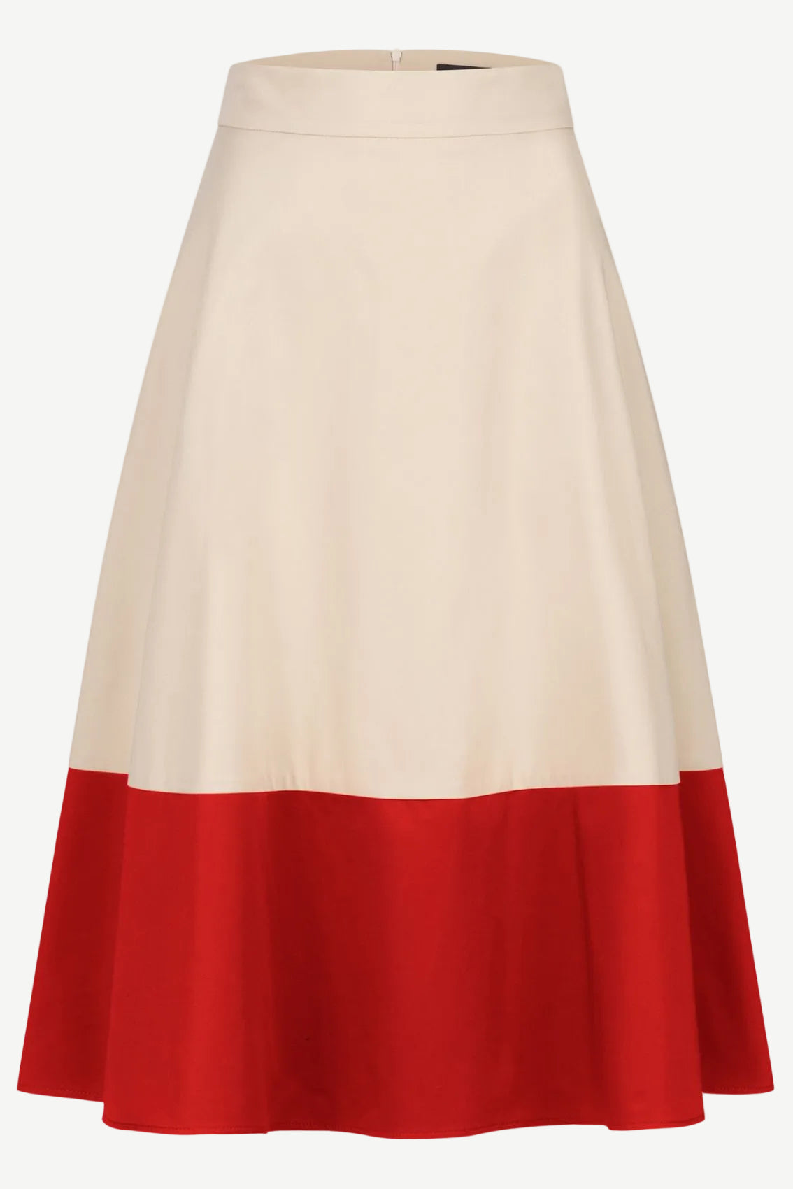 Midi Skirt Sand-Red