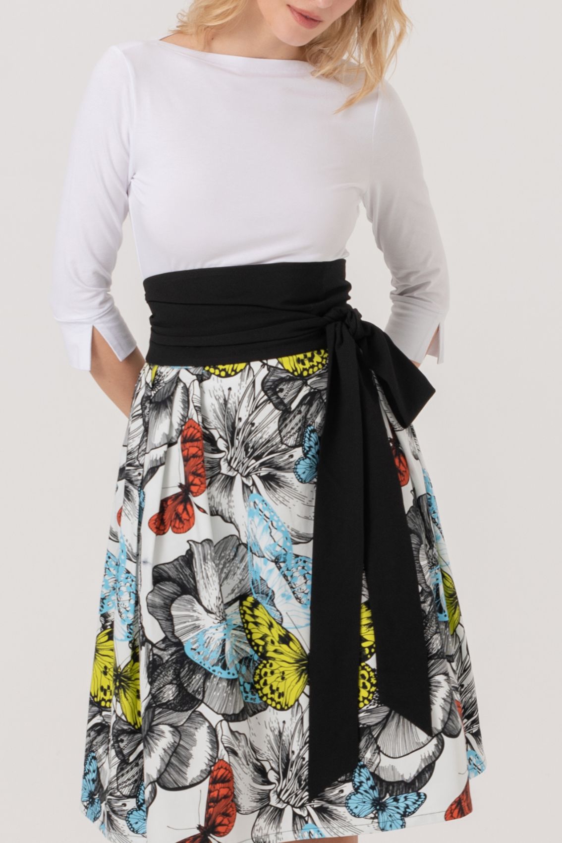 Bindegürtel Schwarz