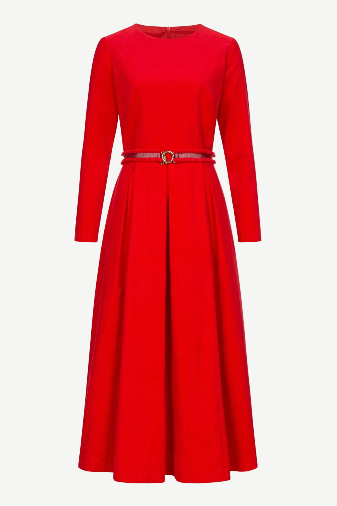 Cord Maxikleid Rot - Marianna Déri