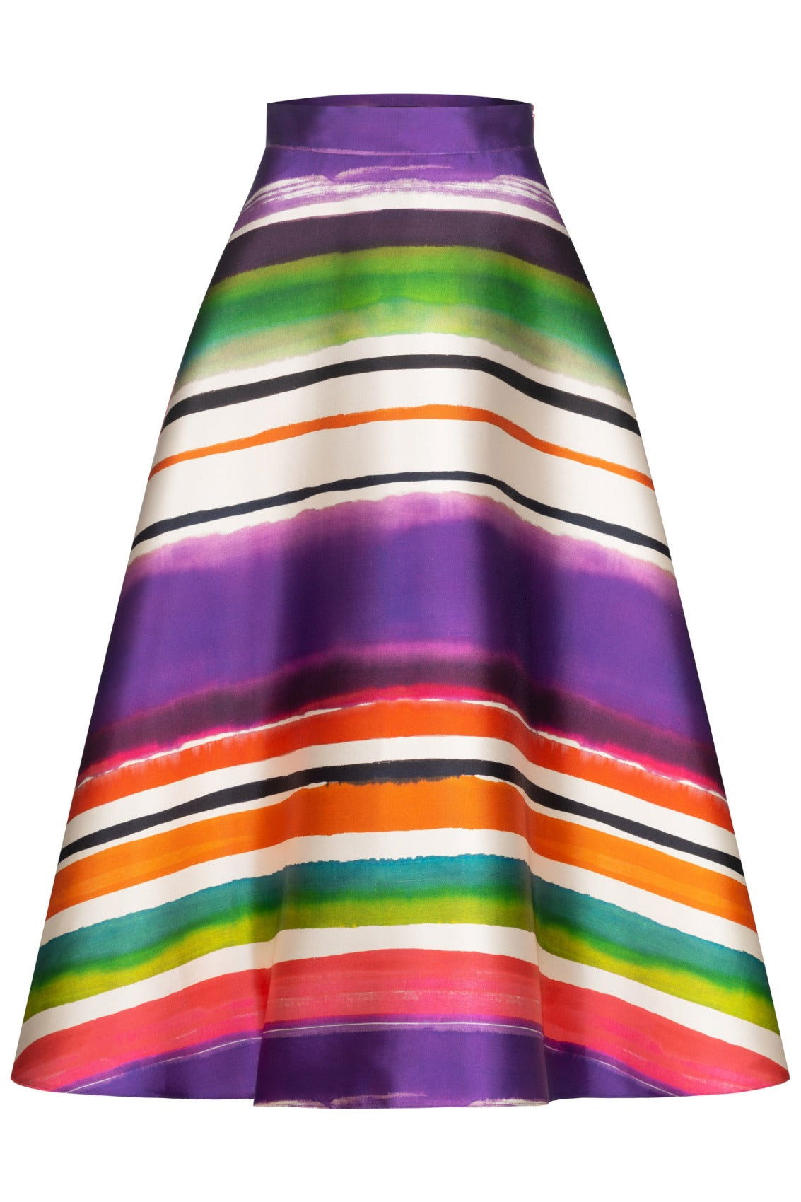 Maxirock mit Aquarellstreifen - Marianna Déri