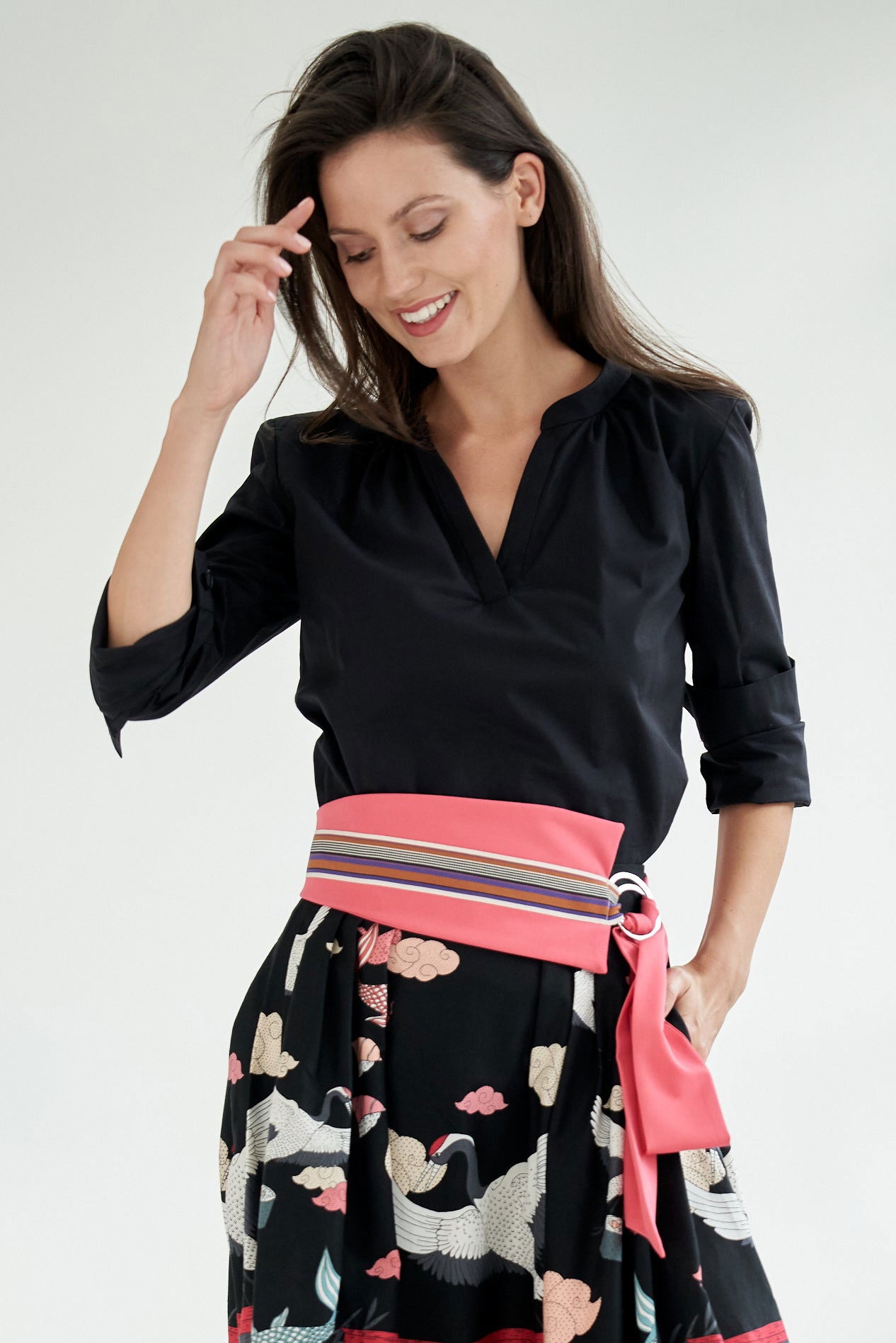 Mia Bindegürtel Lachs - Marianna Déri