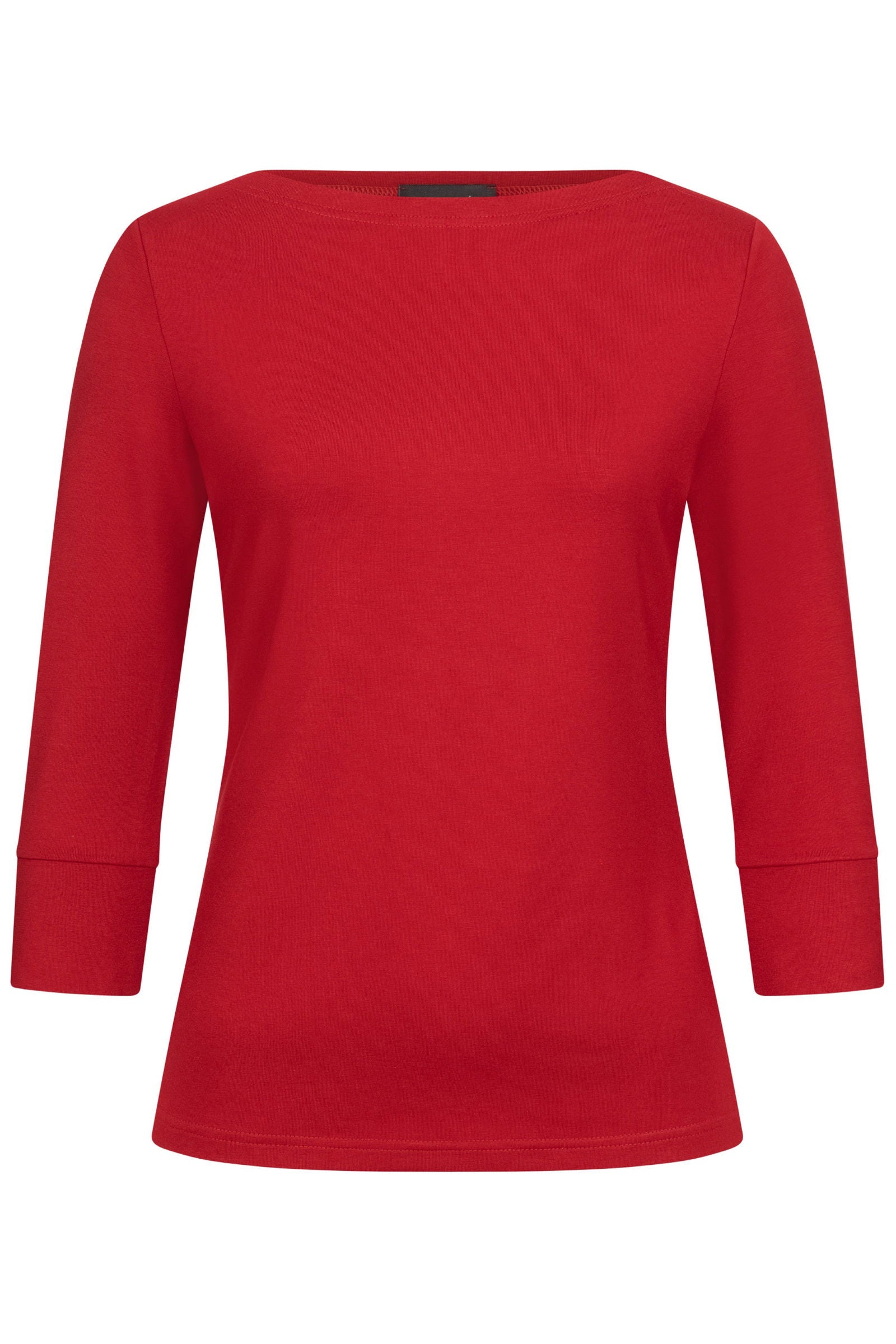 Top mit U-Boot Ausschnitt Rot - Marianna Déri