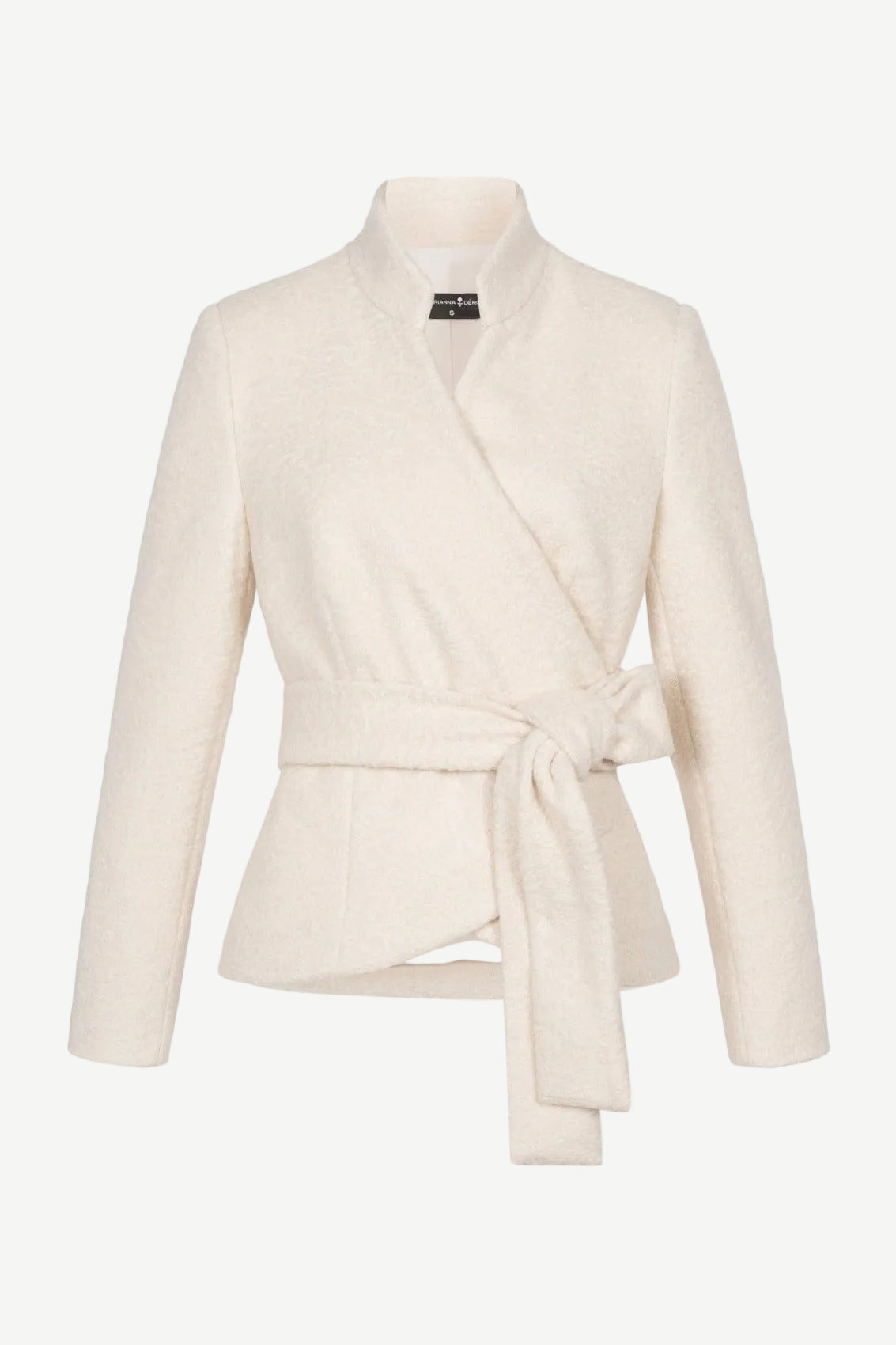 Wickel-Jacke Creme - Marianna Déri