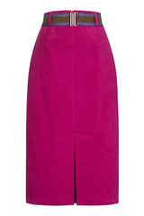 Corduroy Pencil Skirt