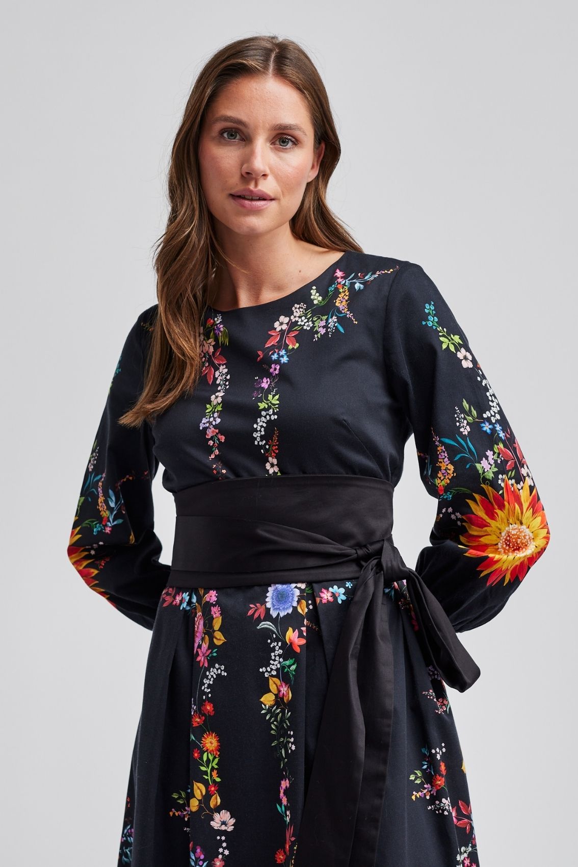 Kleid Herbst Bouquet