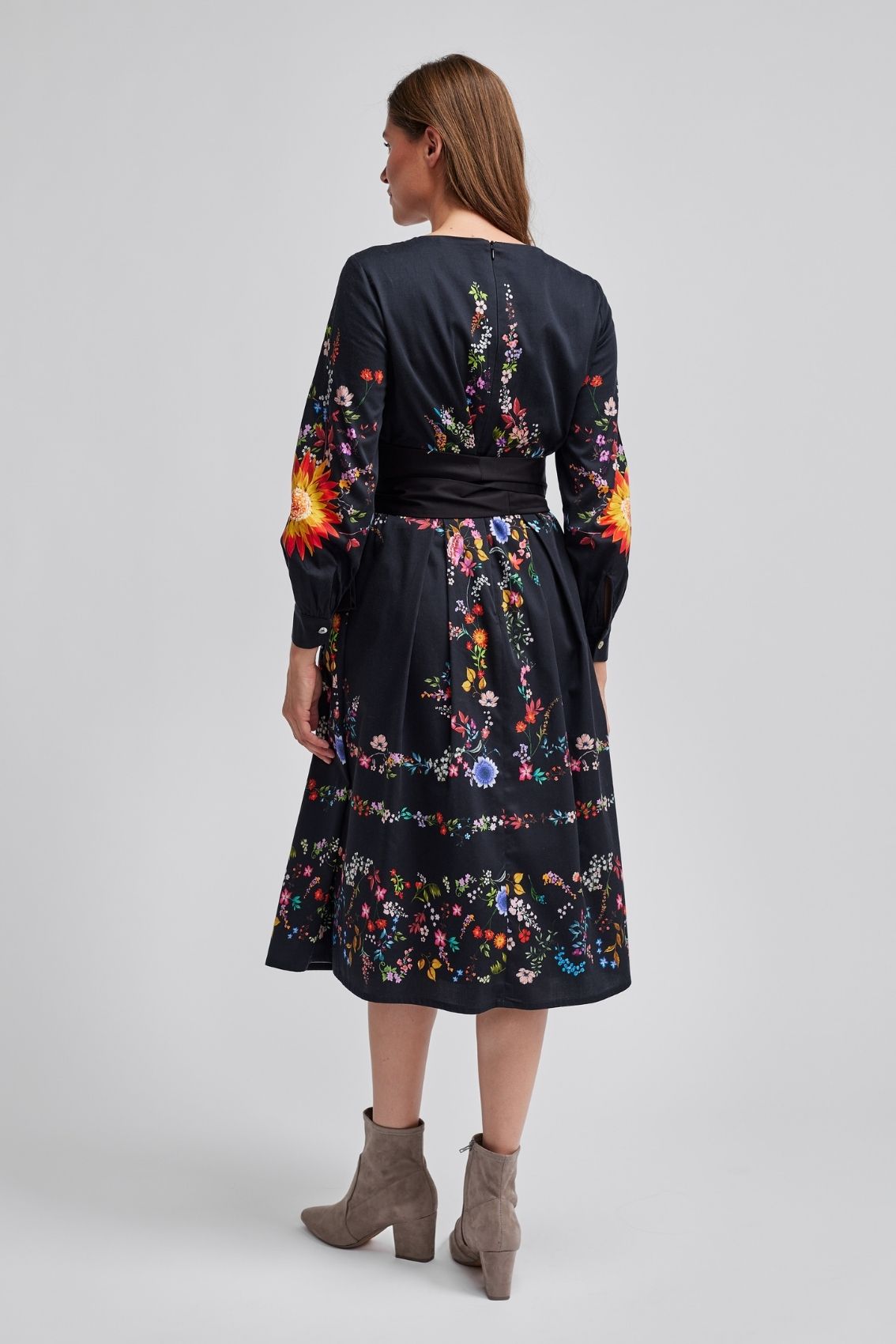 Kleid Herbst Bouquet