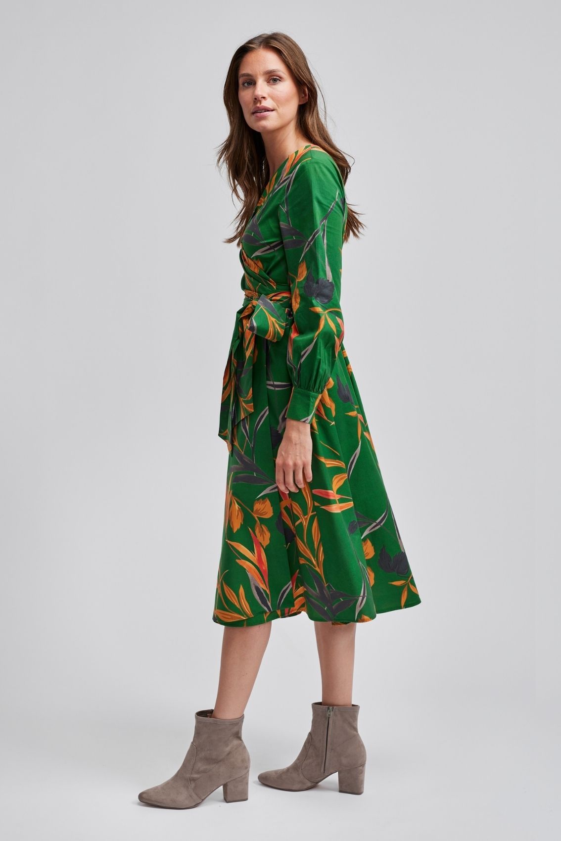 Wickelkleid Herbstlaub