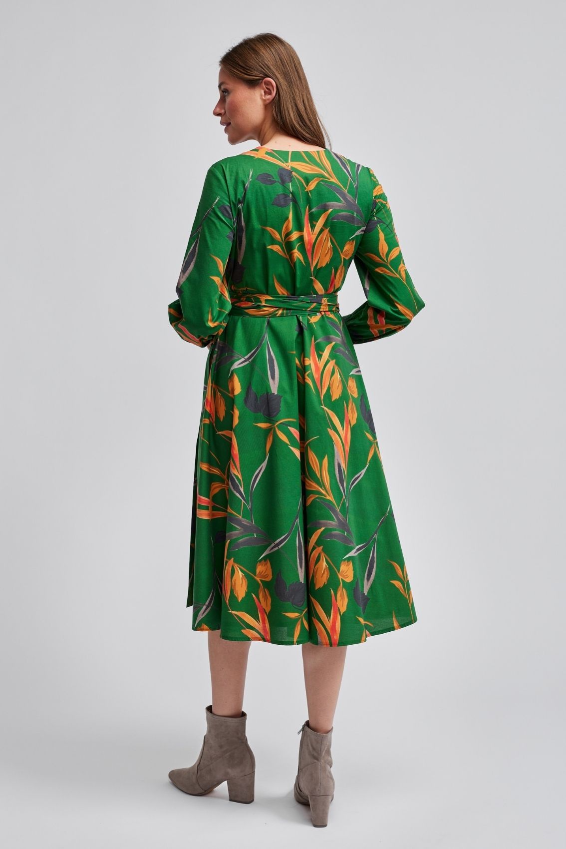 Wickelkleid Herbstlaub