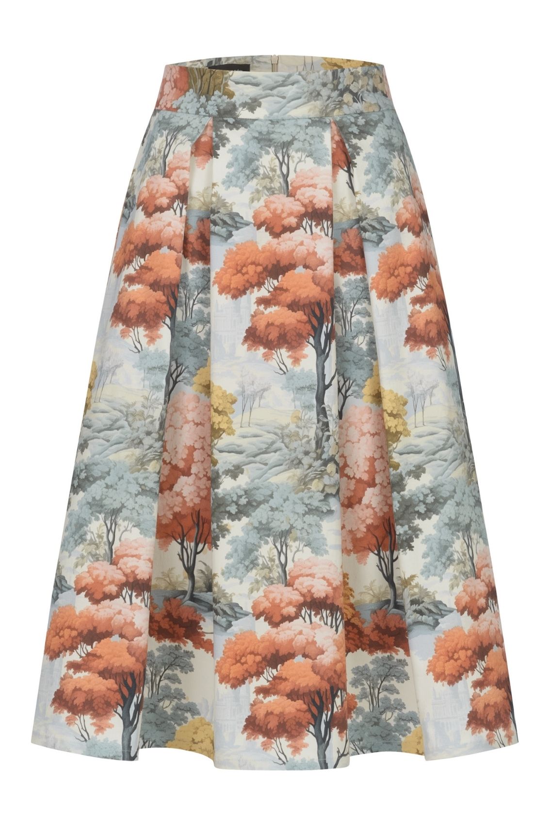 Faltenrock Herbstwald